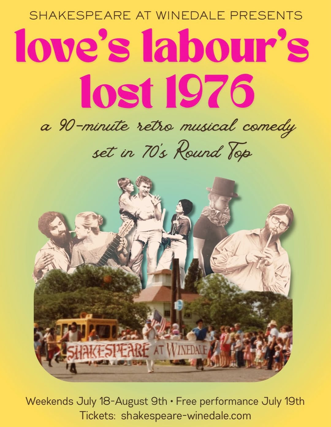 Love's Labor's Lost 1976 by Shakespeare at Winedale
