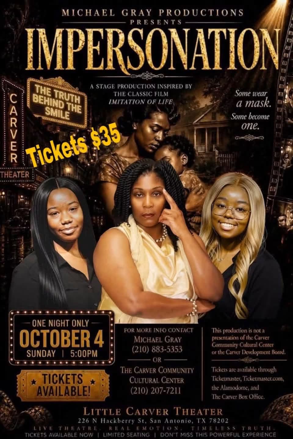 Impersonation by Michael Gray Productions