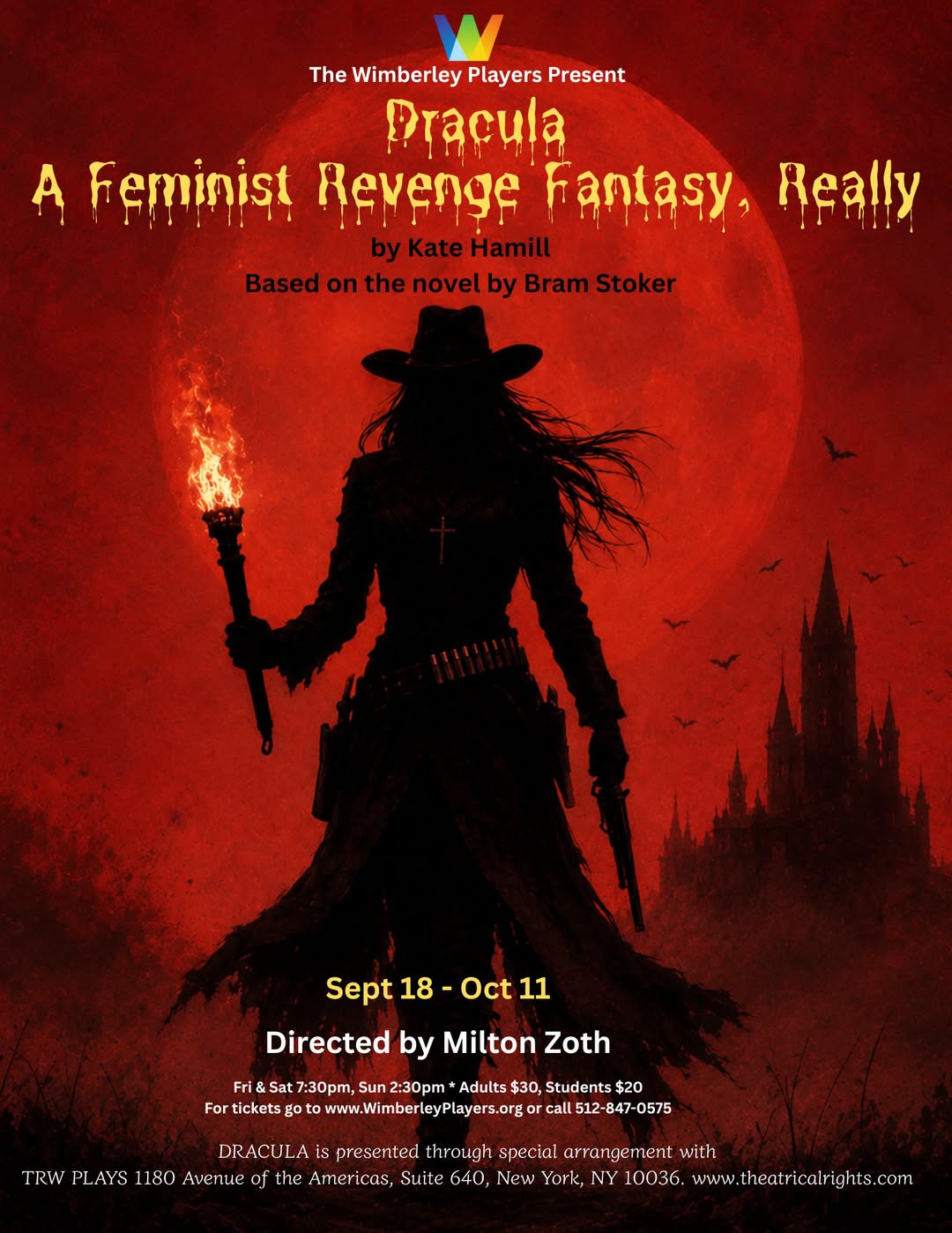 Dracula - A Feminist Revenge Tragedy, Really by Wimberley Players