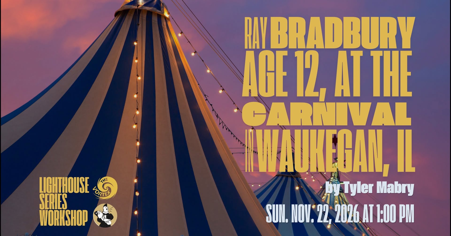 Ray Bradbury, Age 12, at the Carnival in Waukegan, Illiinois by One Ounce Opera