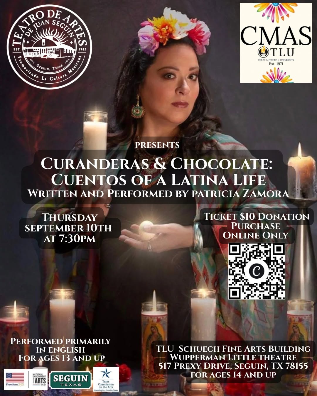 Curanderas y Chocolate: Cuentos of a Latina Life by Patricia Zamora