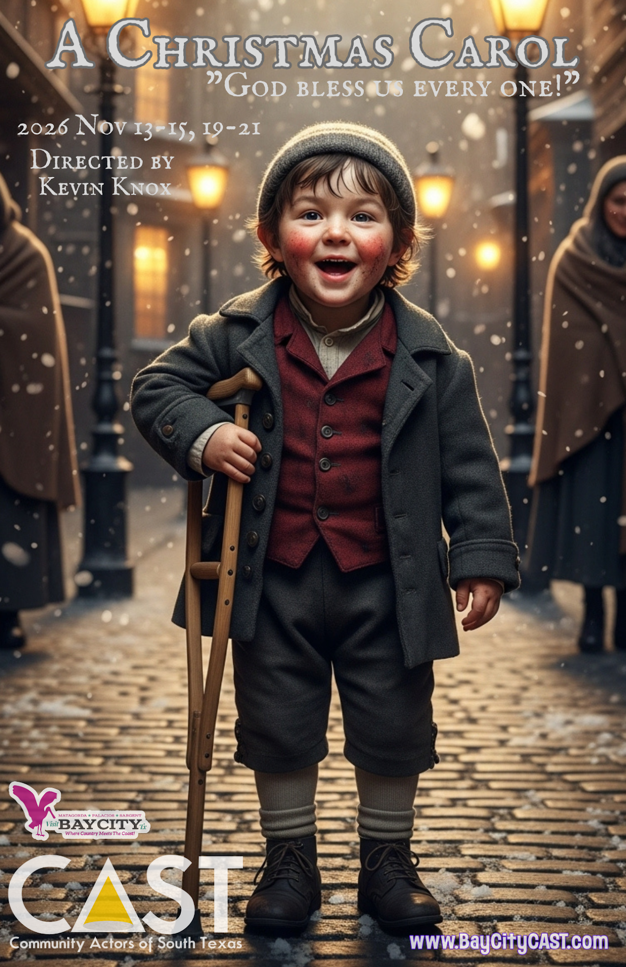 A Christmas Carol by Community Actors of South Texas (CAST)