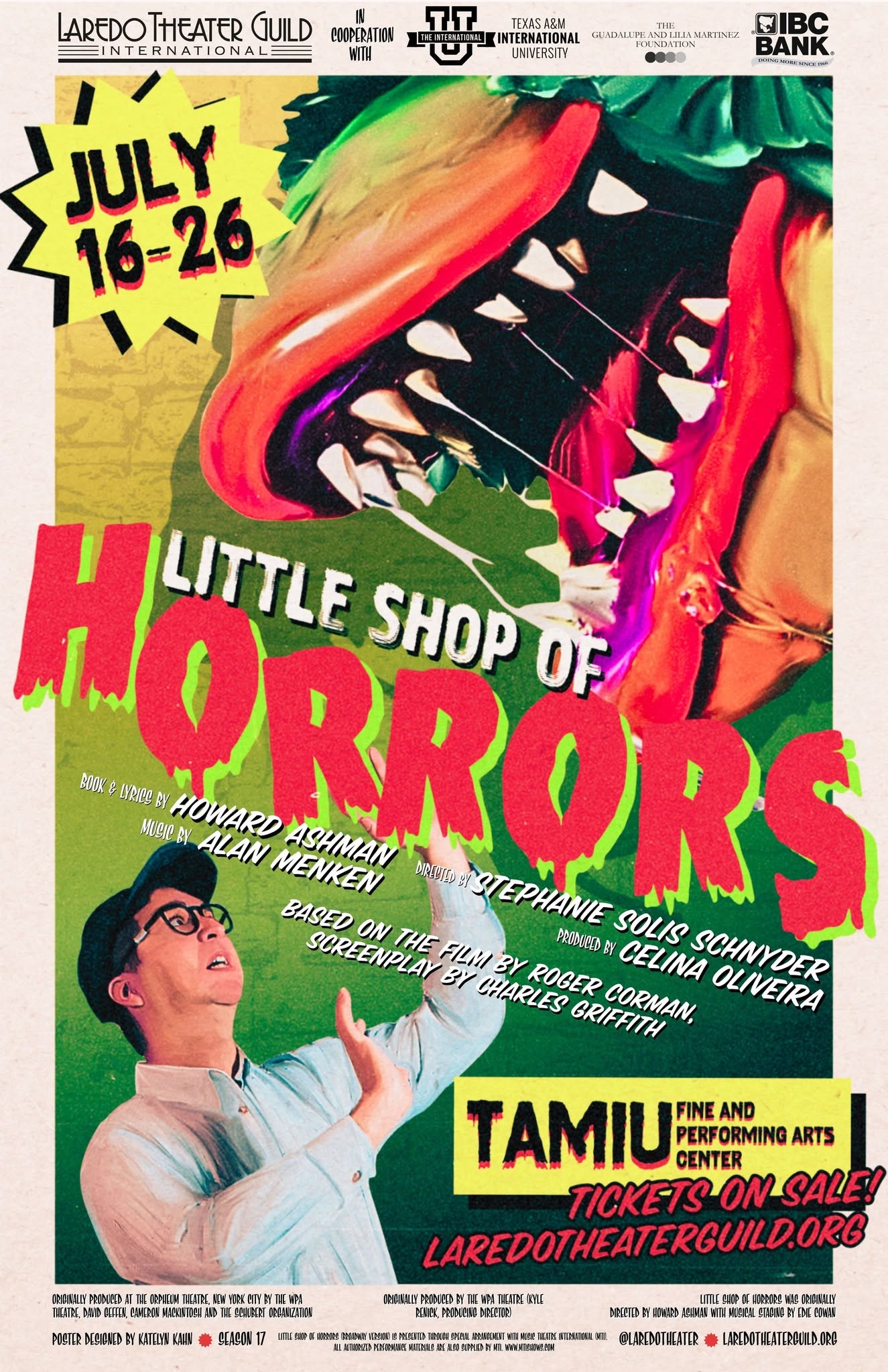 Little Shop of Horrors by Laredo Theatre Guild International