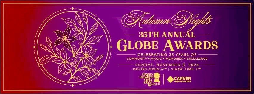 Alamo Theatre Arts Council GLOBE awards gala by San Antonio Theatre Coalition (SATCO)