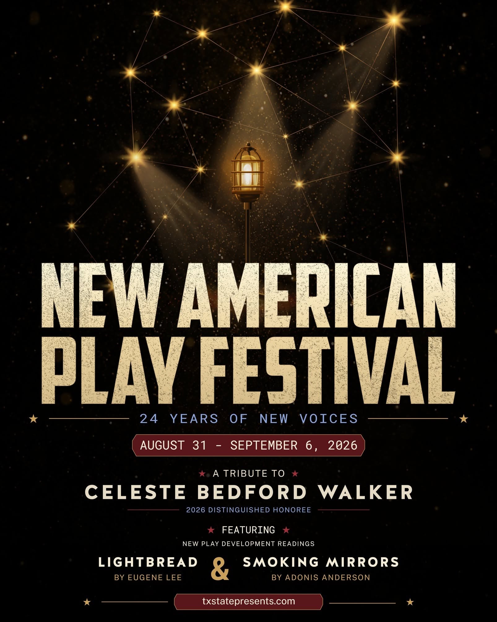 New American Play Festival by Texas State University Department of Theatre, Dance and Film