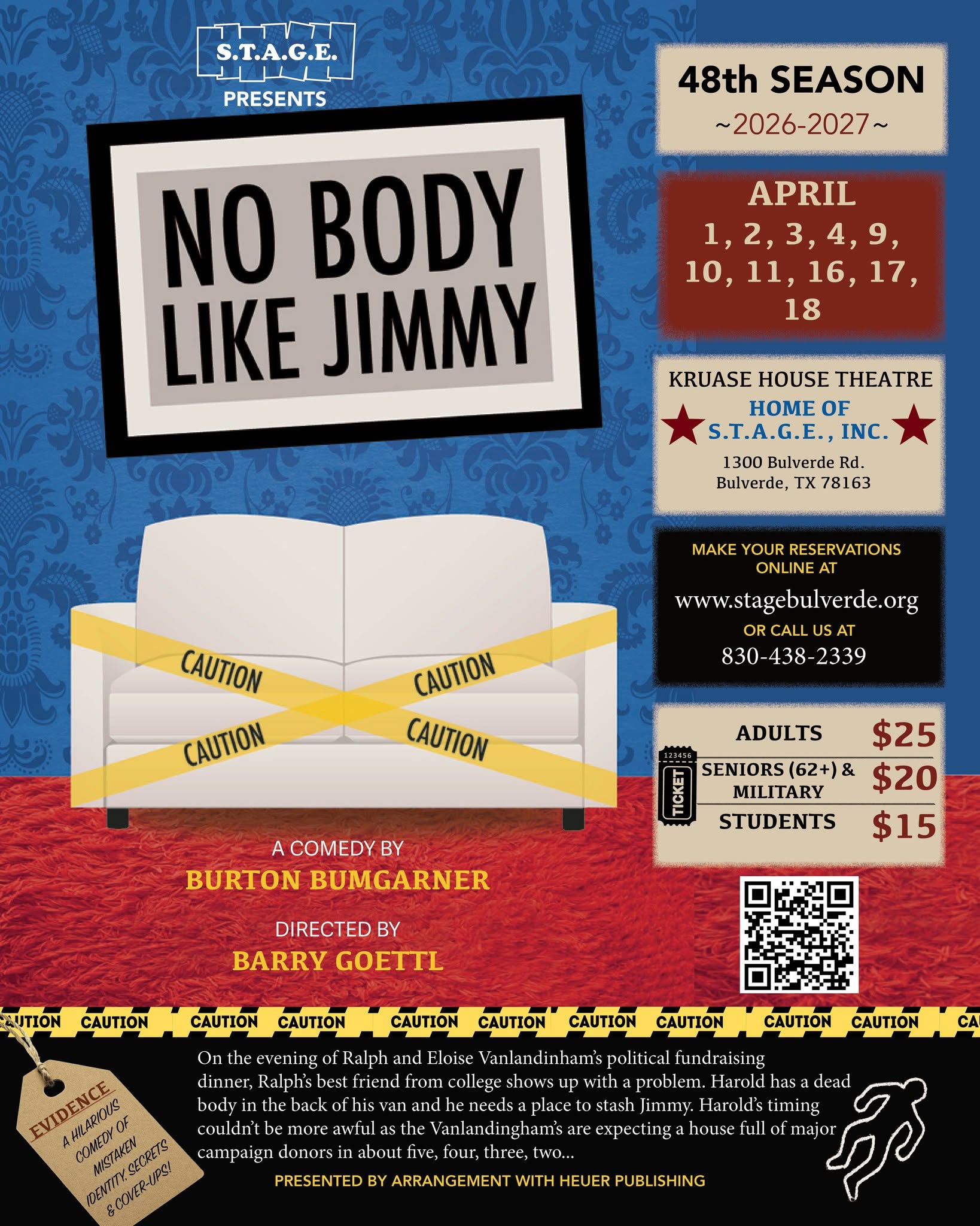 No Body Like Jimmy by S.T.A.G.E. Bulverde