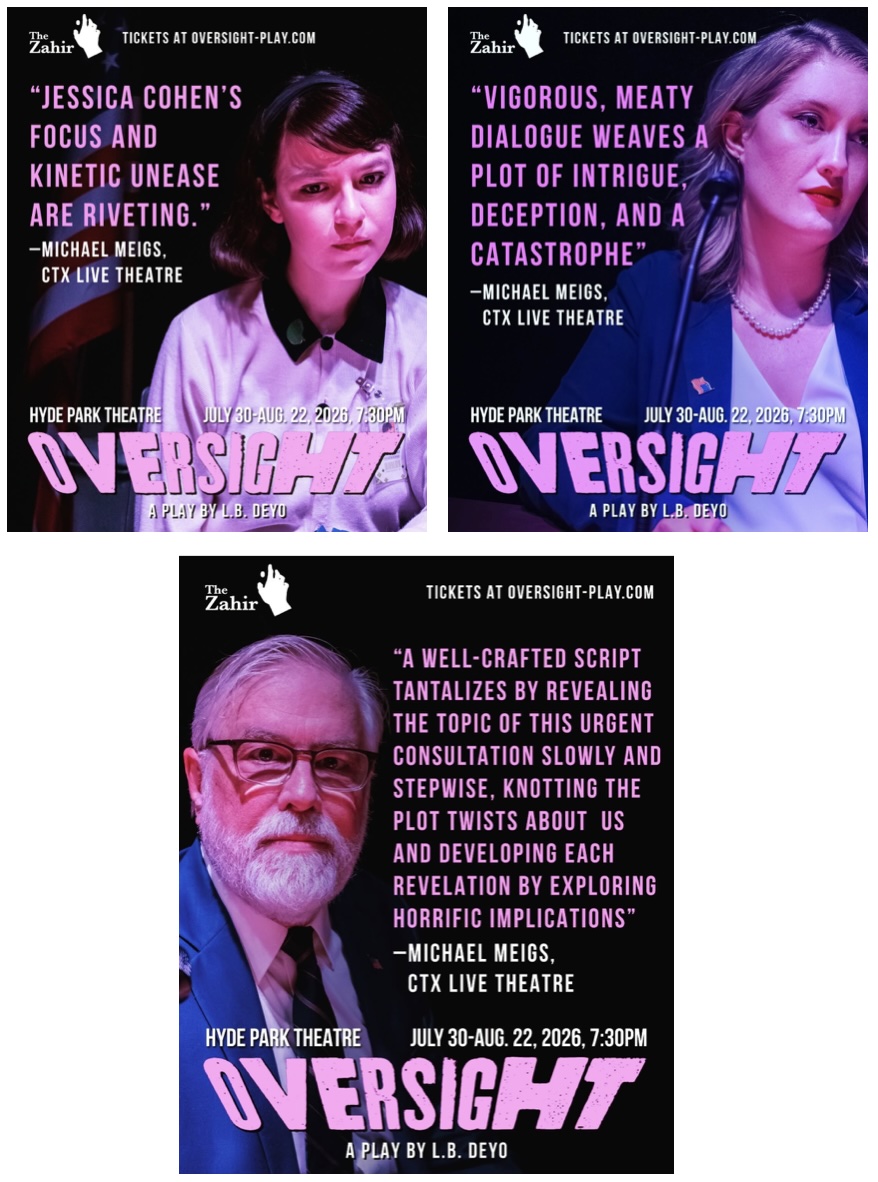 Jessica Cohen, Laura D'Eramo, Robert Pierson (images via LB Deyo)