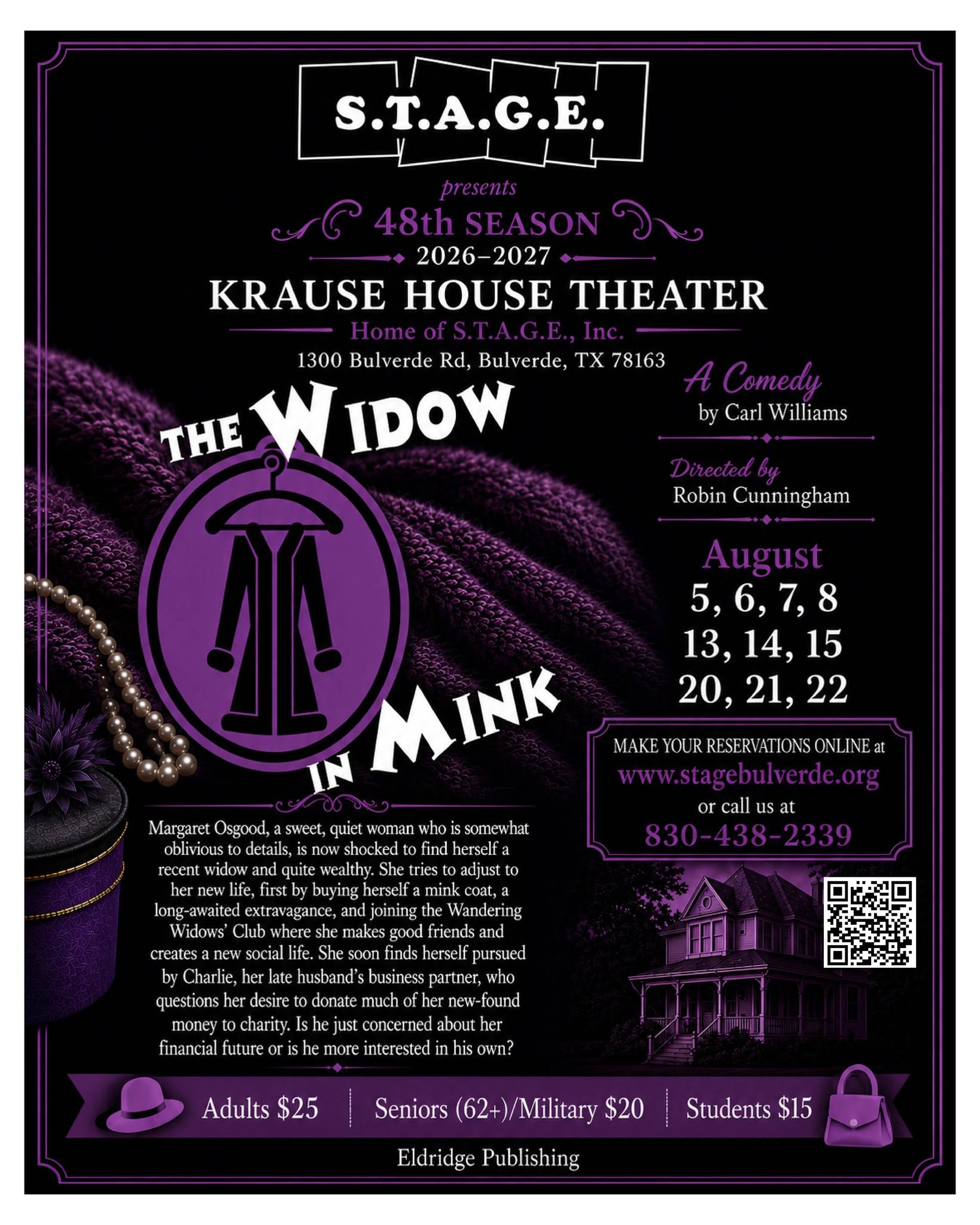 The Widow in Mink by S.T.A.G.E. Bulverde