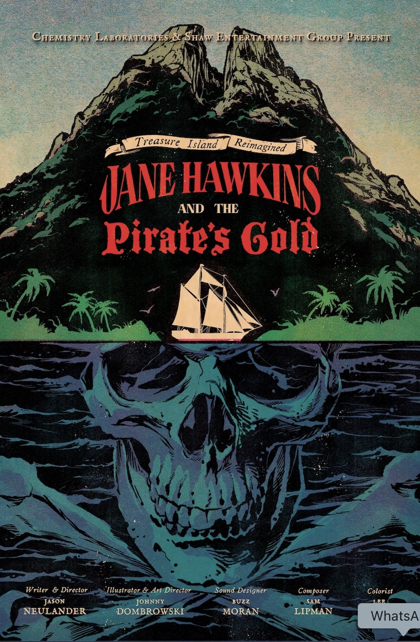 Treasure Island Reimagined: Jane Hawkins and the Pirate's Gold by Jason Neulander