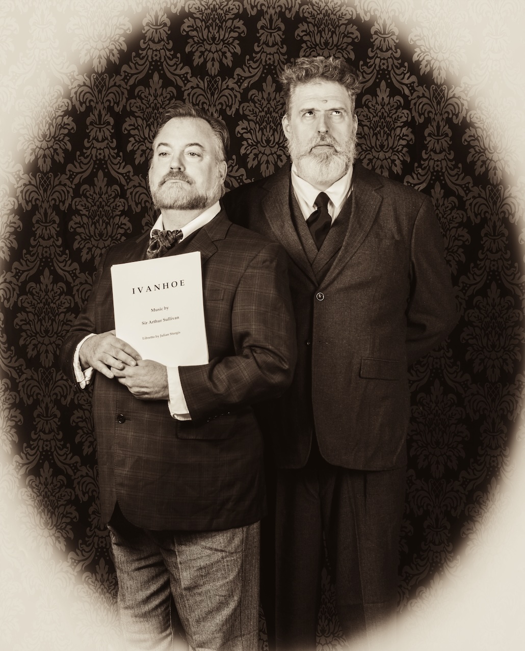 Holton Johnson, Sam Johnson (photo by Steve Rogers) sepia adj.jpg
