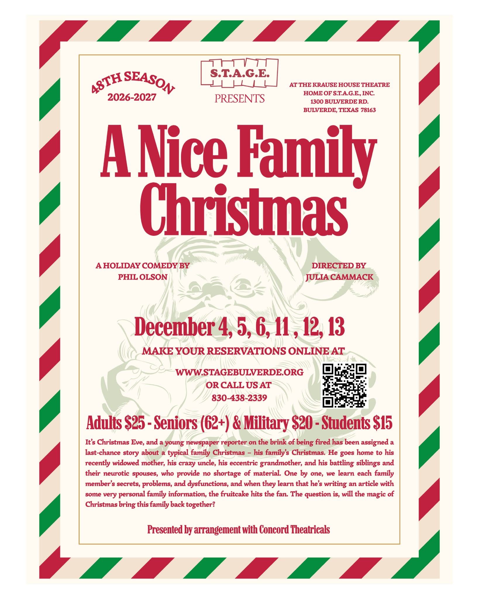 A Nice Family Christmas by S.T.A.G.E. Bulverde