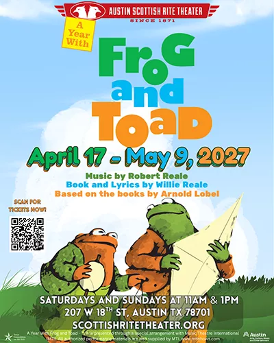 A Year with Frog and Toad by Scottish Rite Theater