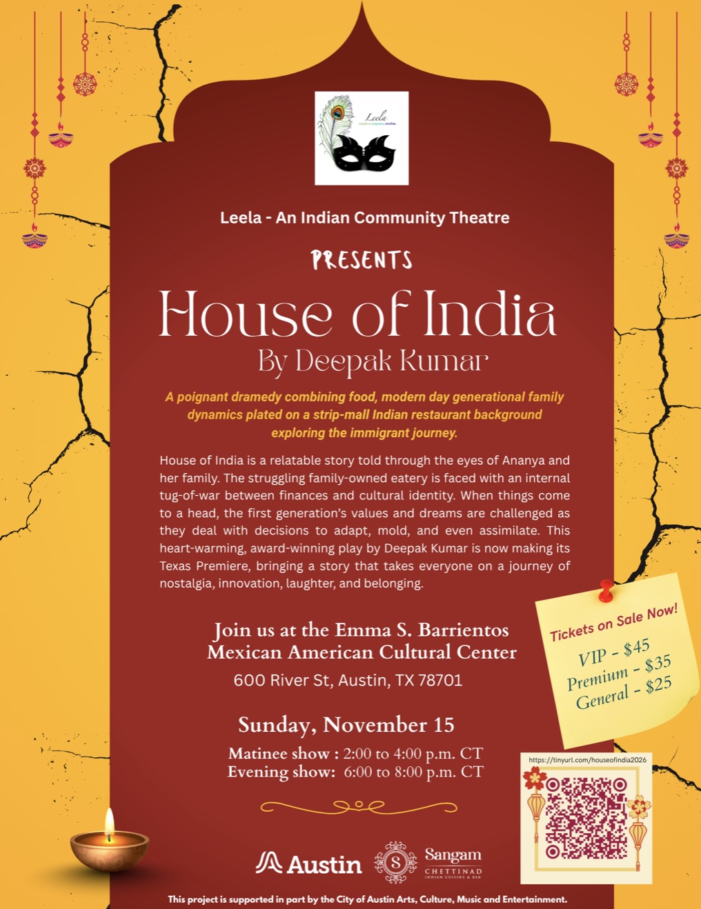 House of India by Leela -  An Indian Community Theatre