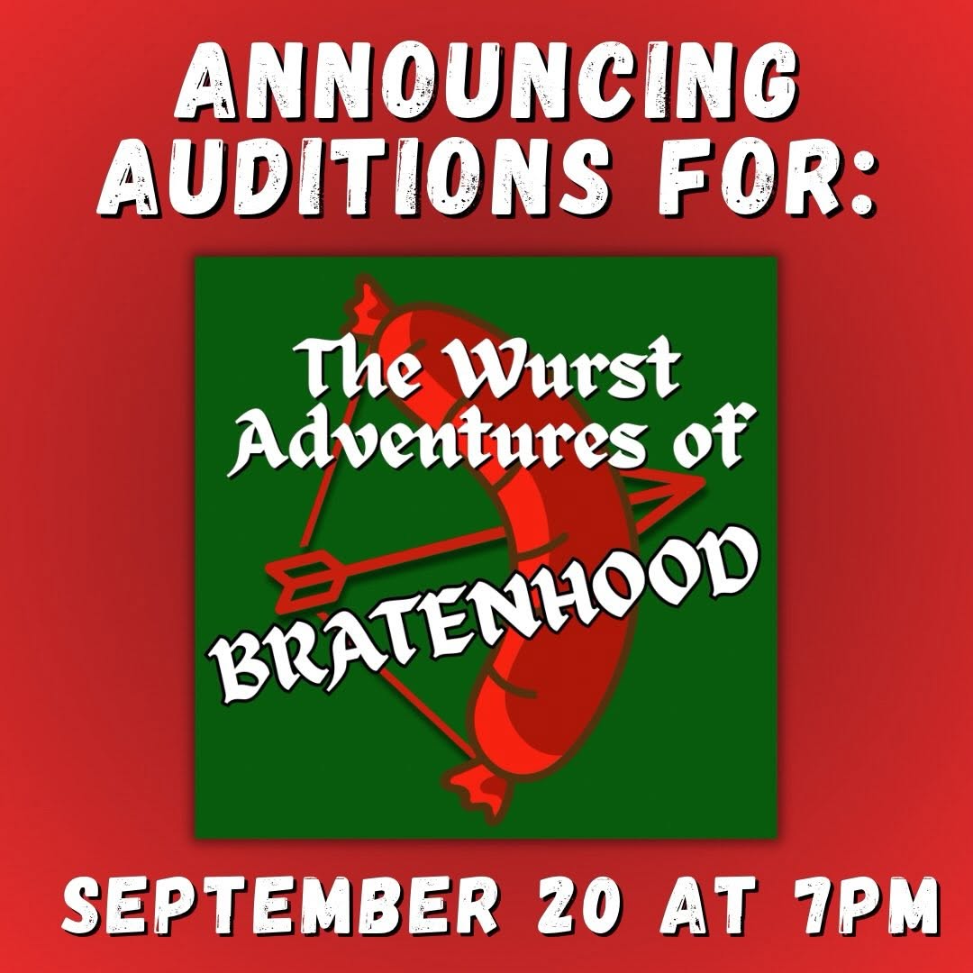 CTX4540. Auditions for Bratenhood, by Circle Arts Theatre, New Braunfels, for November Wurstfest