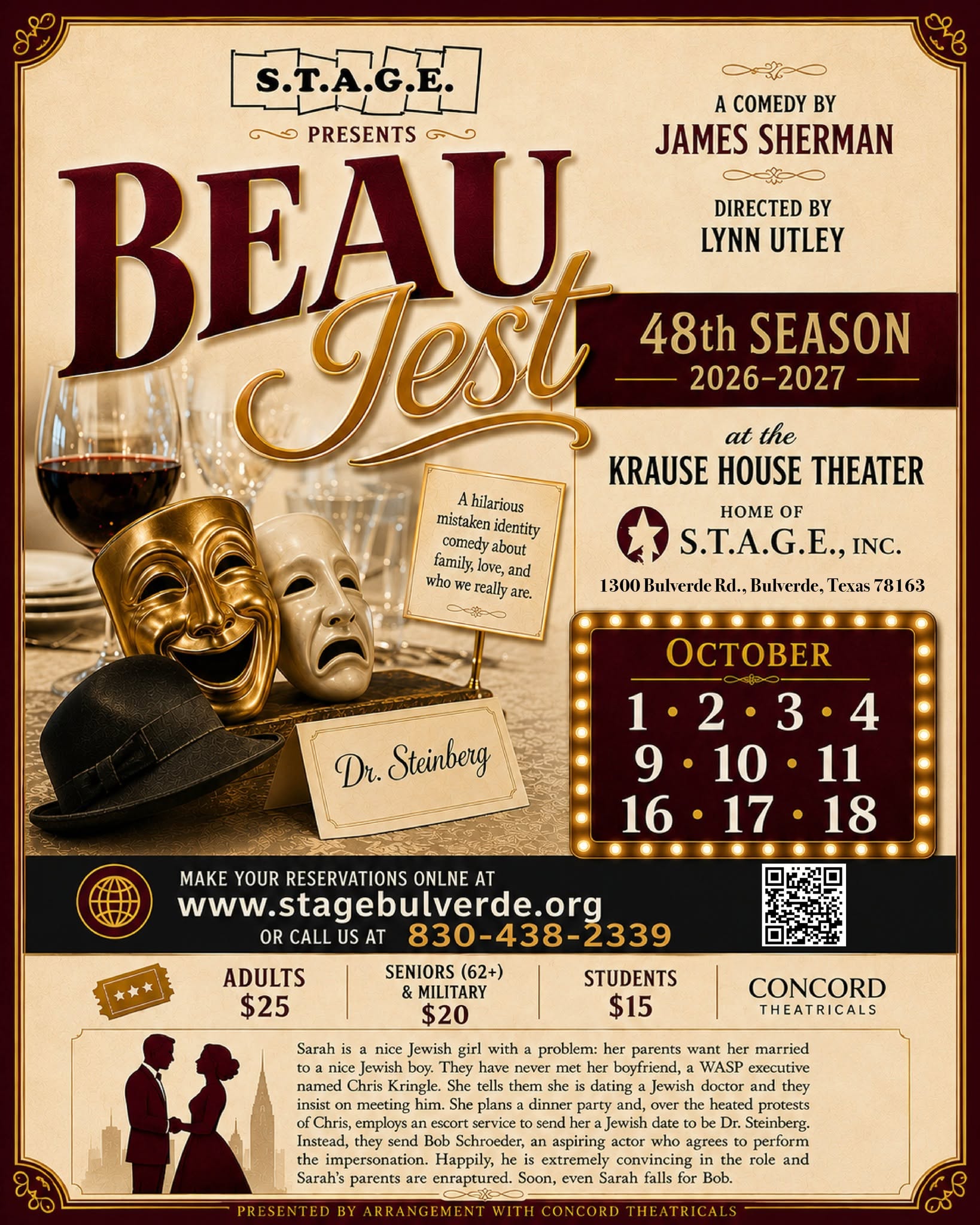Beau Jest by S.T.A.G.E. Bulverde