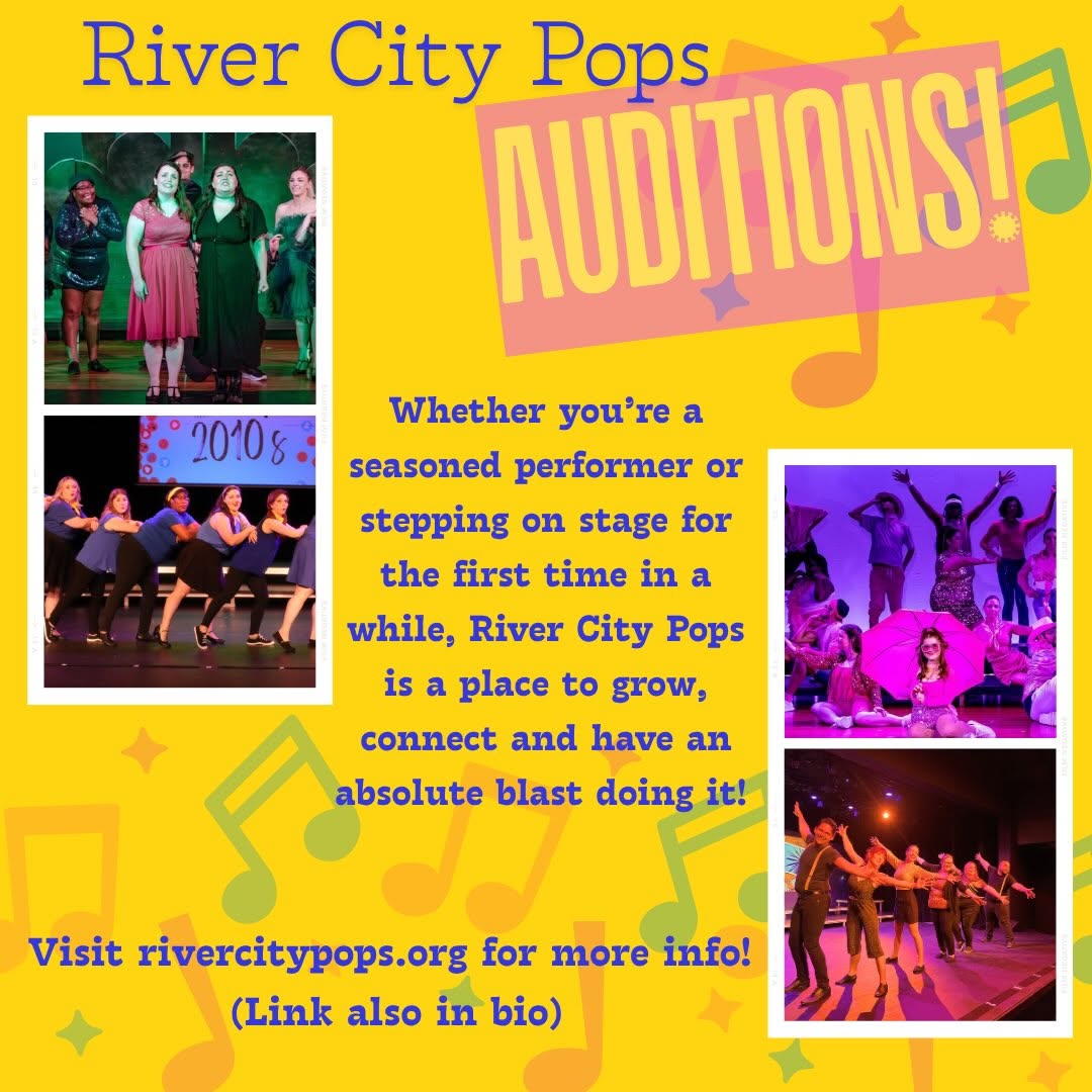 CTX4508. Auditions for upcoming season, by River City Pops, Austin