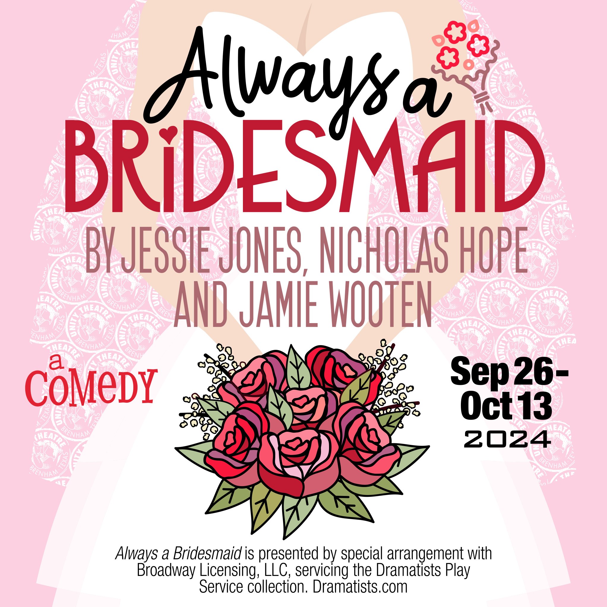 Always A Bridesmaid by Unity Theatre