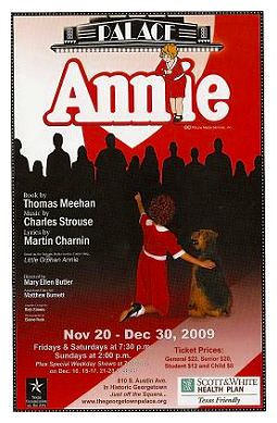 Annie, the musical by Georgetown Palace Theatre