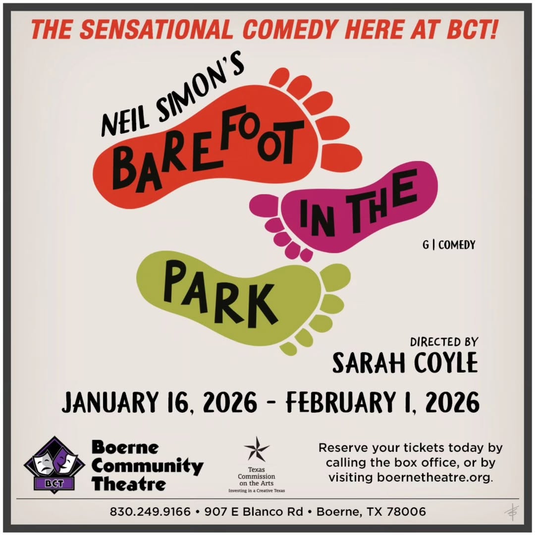 Barefoot in the Park by Boerne Community Theatre