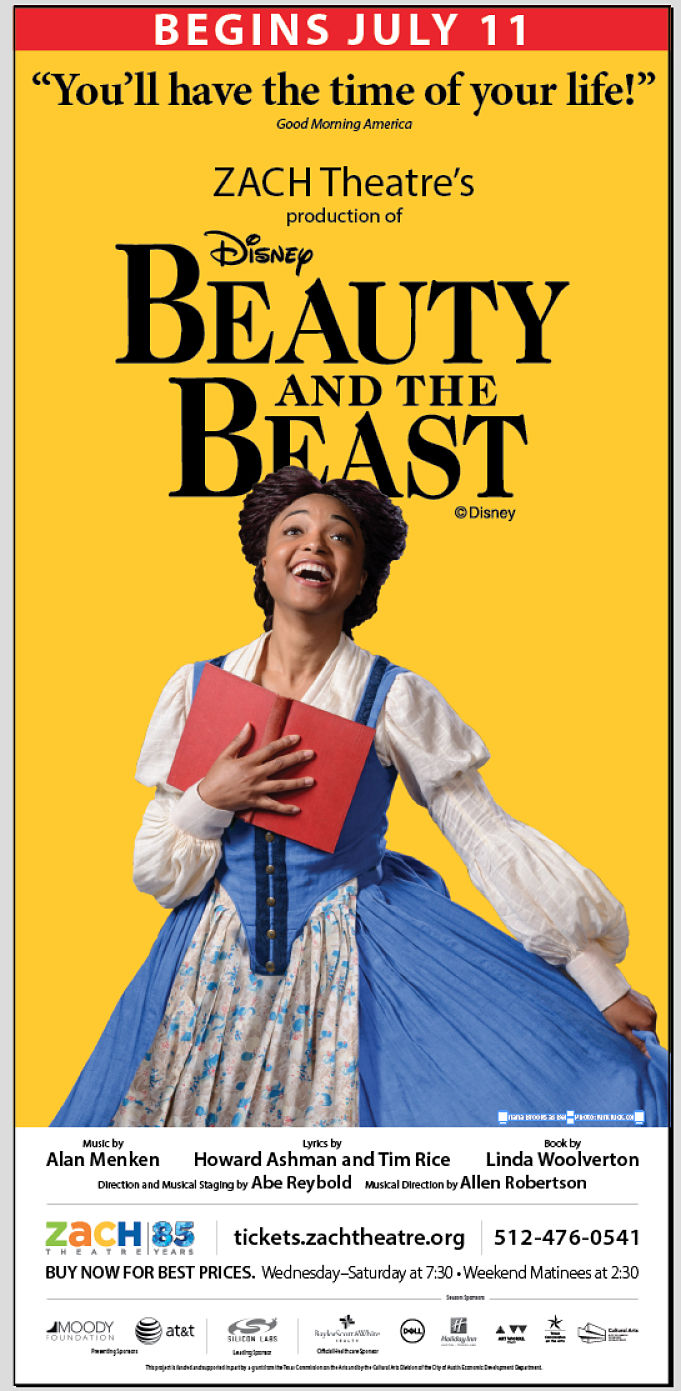 Beauty and the Beast by Zach Theatre