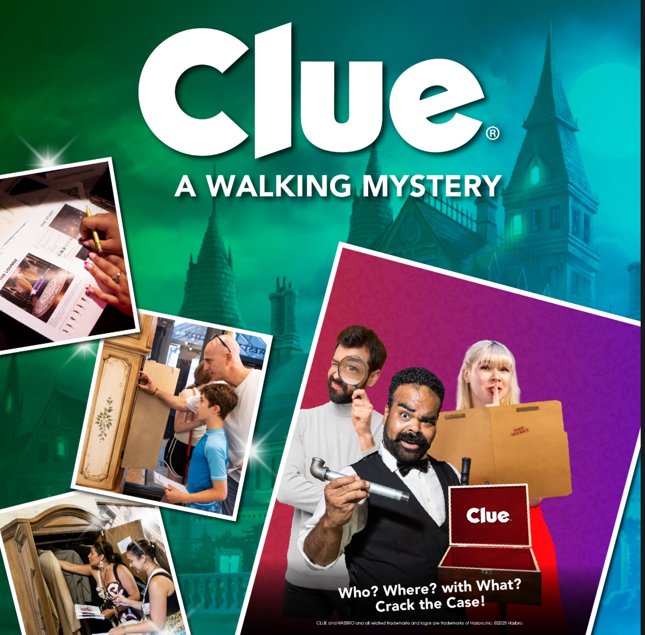 Clue,  A Walking Mystery by American Shakespeare Center touring company