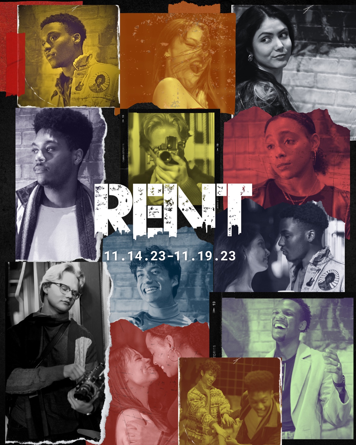 Rent by Texas State University Department of Theatre, Dance and Film