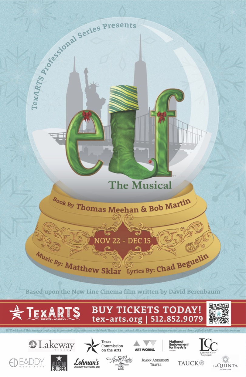 Elf, the musical by Tex-Arts