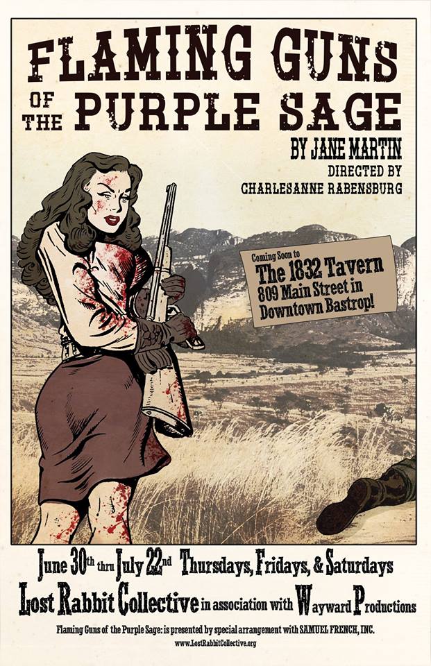 Flaming Guns of the Purple Sage by Lost Rabbit Collective