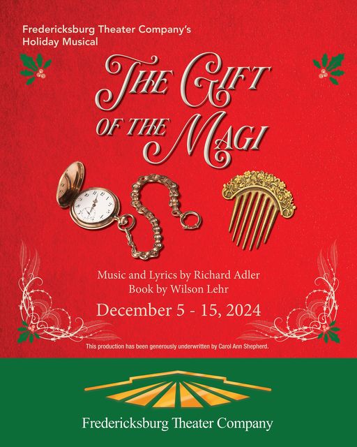The Gifts of the Magi, a holiday musical by Fredericksburg Theater Company (FTC)