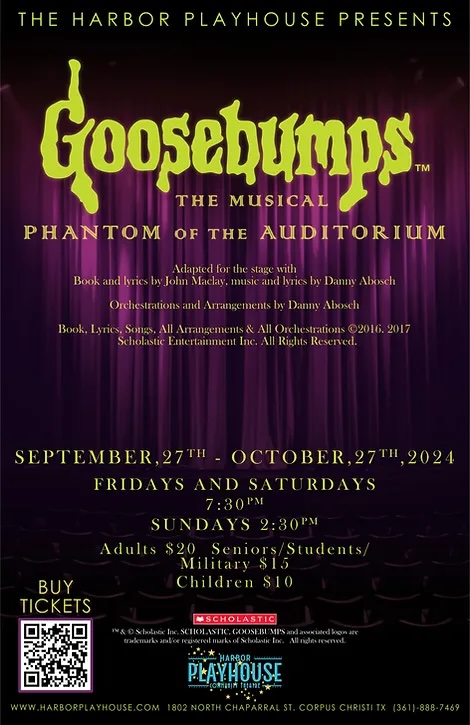 Goosebumps - Phantom of the Auditorium by Harbor Playhouse