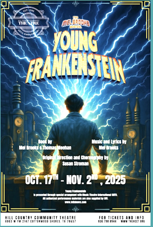 Young Frankenstein by Hill Country  Community Theatre (HCCT)