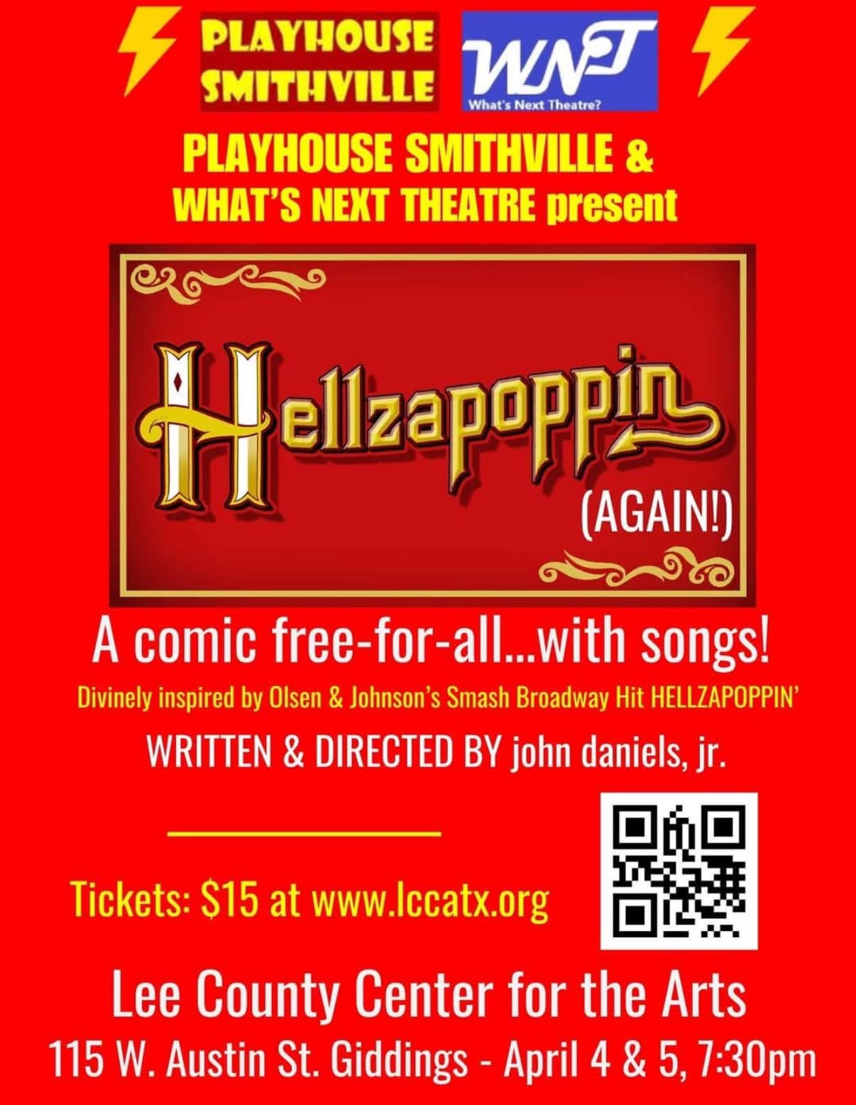 Hellzapoppin by Playhouse Smithville