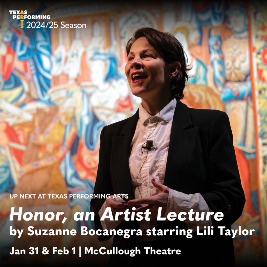 Honor, An Artist Lecture by touring company