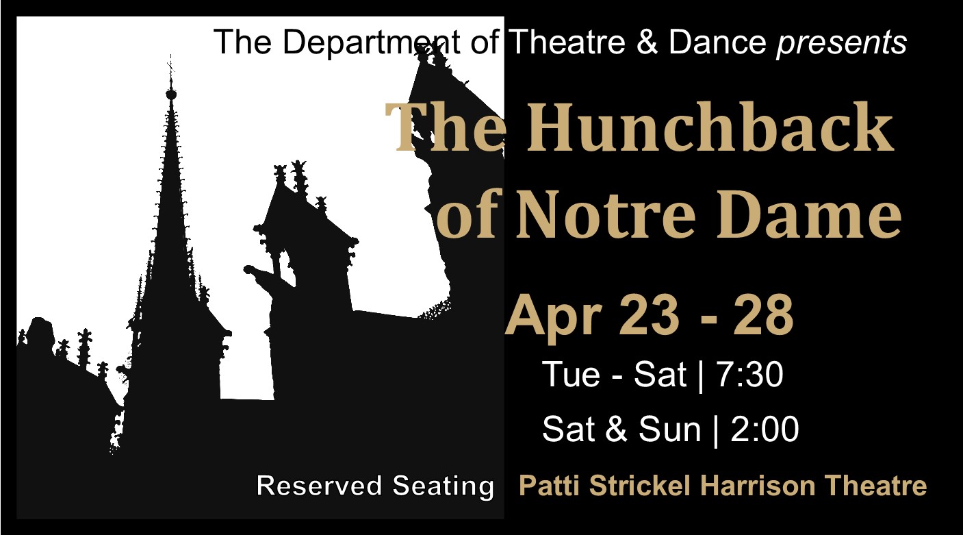The Hunchback of Notre Dame by Texas State University Department of Theatre, Dance and Film