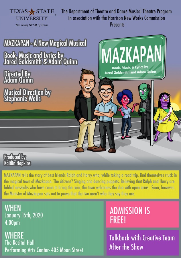 Mazkapan by Texas State University Department of Theatre, Dance and Film