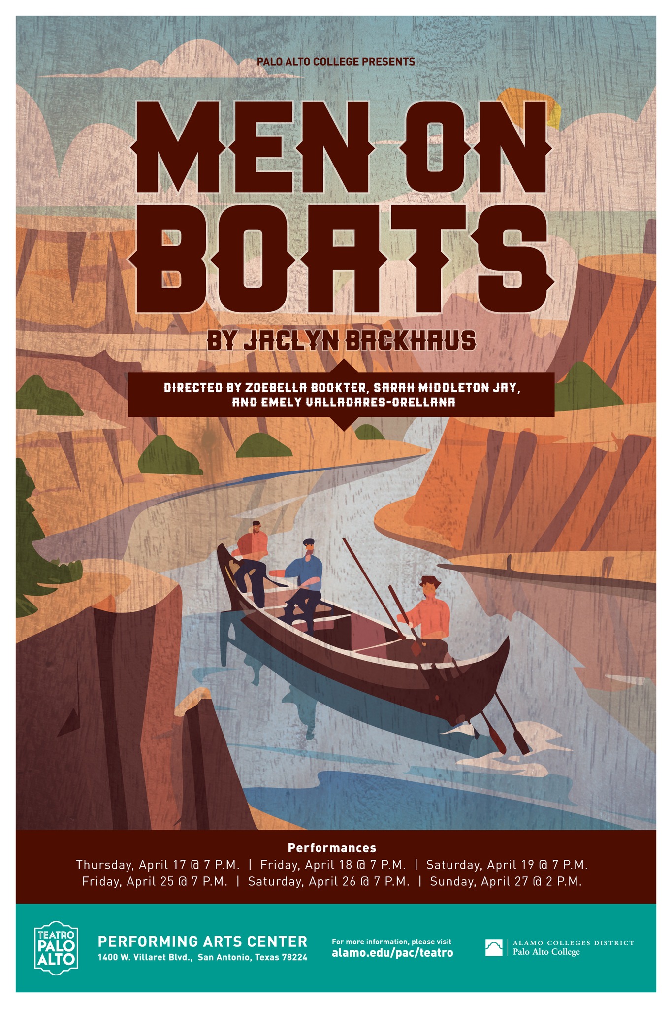 Men on Boats by Palo Alto College