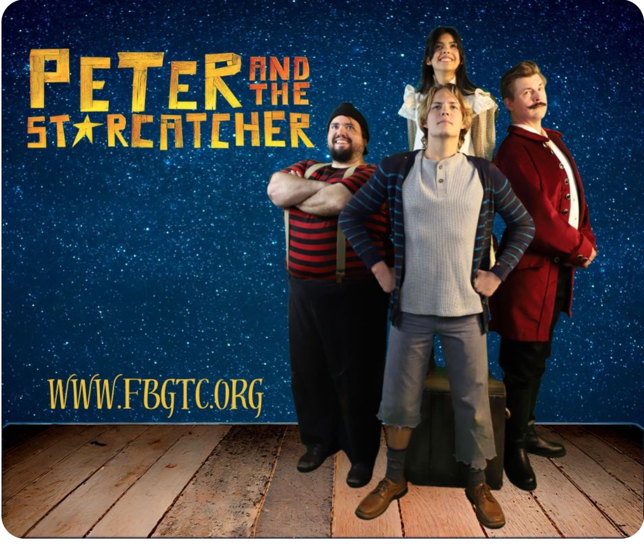 Peter and the Starcatcher by Fredericksburg Theater Company (FTC)