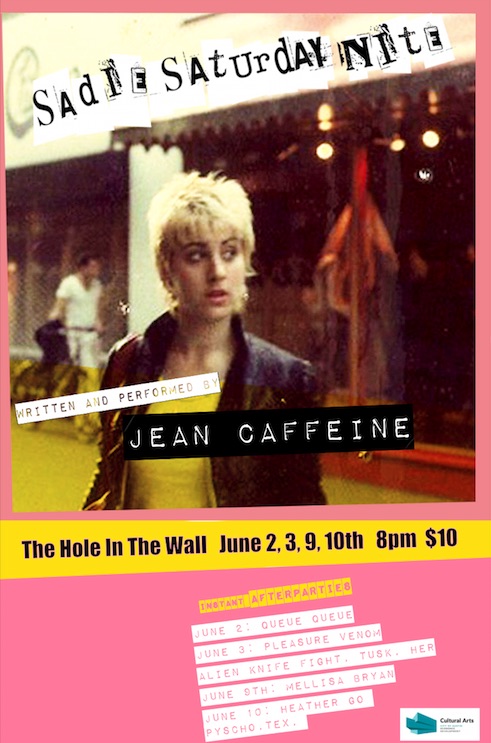 Sadie Saturday Night: A Punk Rock Music Memoir by Jean Caffeine
