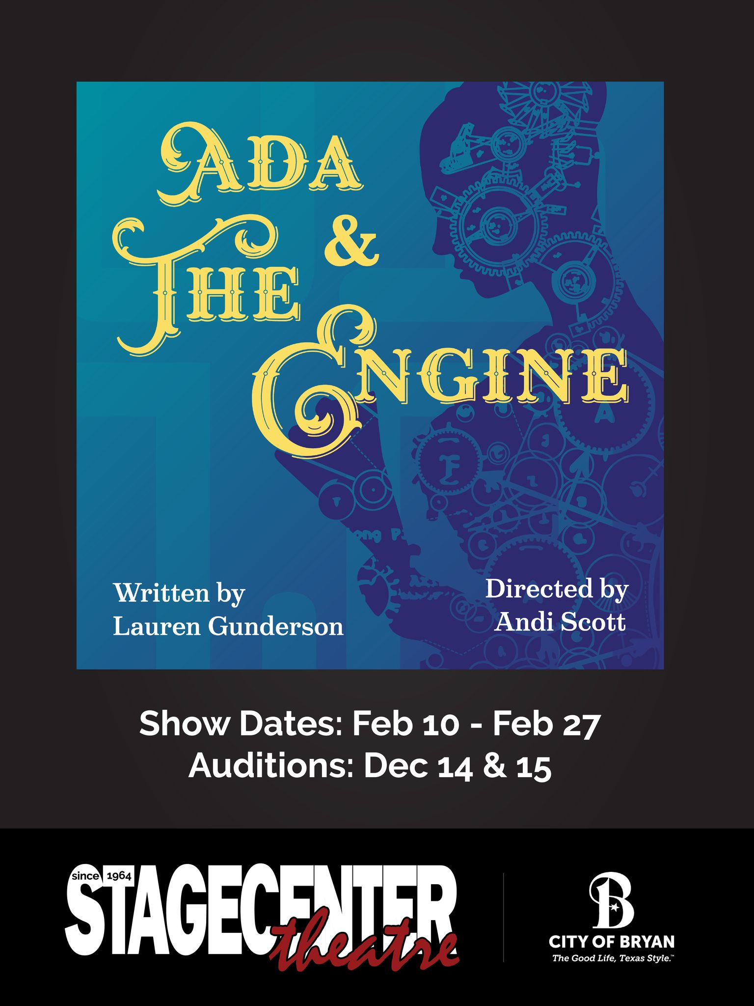 Ada & the Engine by StageCenter Community Theatre