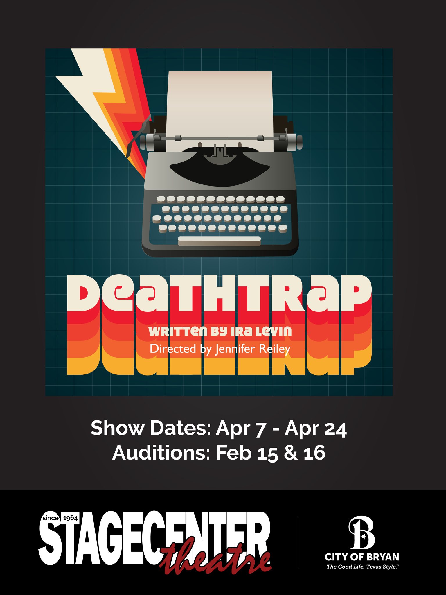 Deathtrap by StageCenter Community Theatre