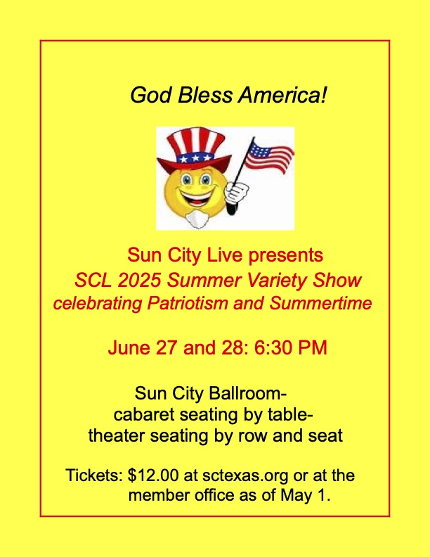 Sun City Live Summer Variety Show by Sun City Live