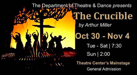 The Crucible by Texas State University Department of Theatre, Dance and Film