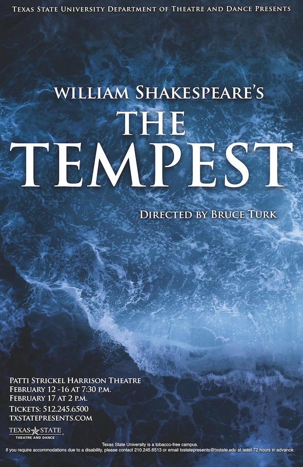 The Tempest by Texas State University Department of Theatre, Dance and Film