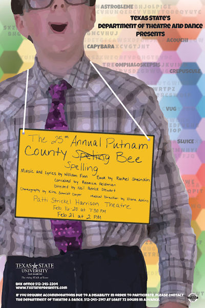 The 25th Annual Putnam County Spelling Bee by Texas State University Department of Theatre, Dance and Film