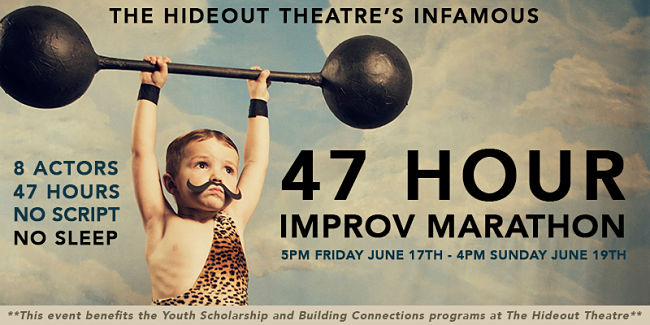 The 47-Hour Improv Marathon by Hideout Theatre