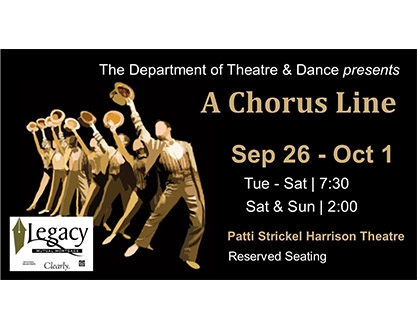 A Chorus Line by Texas State University Department of Theatre, Dance and Film