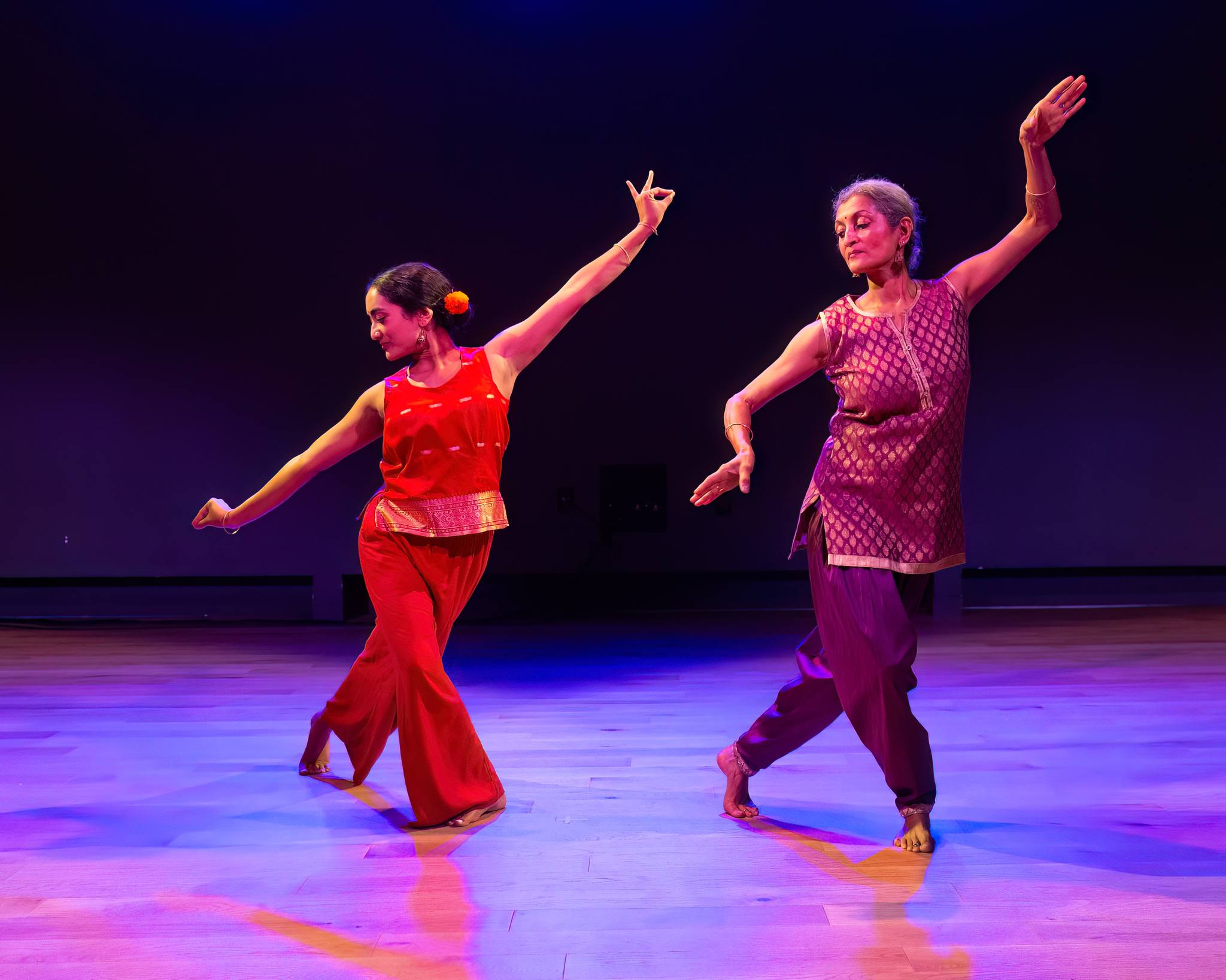 Anuradha Naimpally, Purna Bajeka (photo by Steve Rogers)