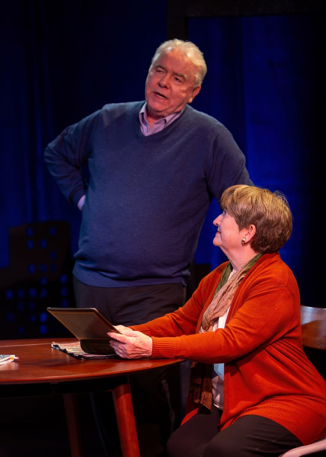 Bob Beare, Janelle Buchanan (photo by Steve Rogers)